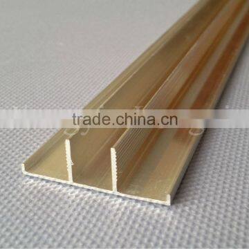 silver anodizing aluminium solar frame profile