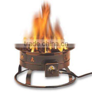 Portable gas fire pit