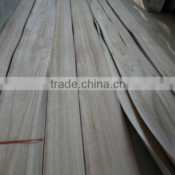 high quality Natural paulownia veneer used for decoration and furniture