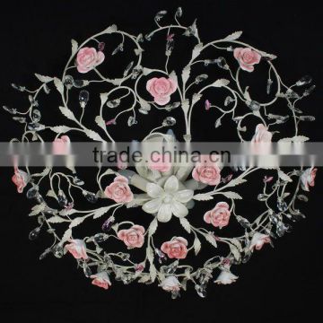 Metal art E14 lamp holder light ceiling design