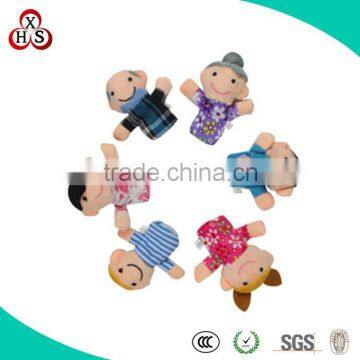 2015 Gift Customed Soft Factory Wholesale finger puppets and story