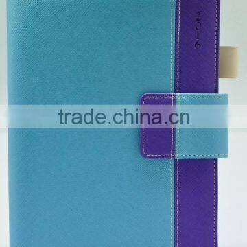 Leather Bound 6 Ring Organiser Planner Binder a5 photo-5
