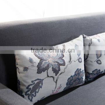 Two Seats Folding Sofa Bed With Strong Wood Frame