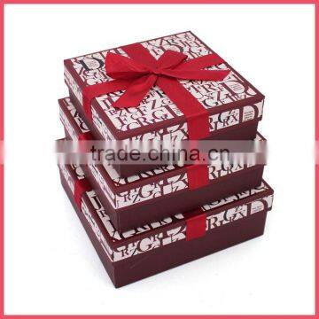 Printing Services Beautiful Wholesale Custom Paper Gift Box With High Quality