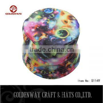 cheap design Starry sky Bucket Hats for ladies