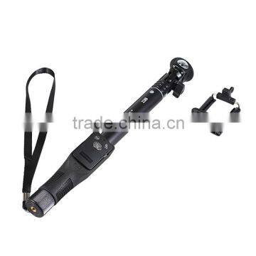 High-grade Twist-to-lock Selfie Stick W/ Detachable Bluetooth Shutter And Phone Holder