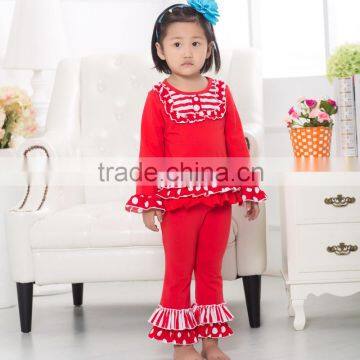 Wholesale Ruffle Fall New Baby Clothing ,kids Clothes 2015 photo-4