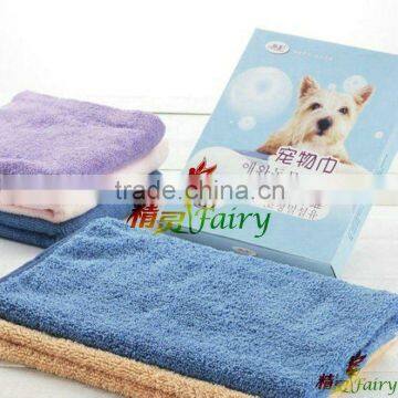 Top quality Pet towel/dog cloth(pet towels factory)