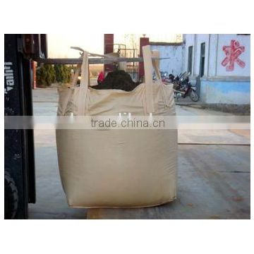 Building material 1 ton PP container bag , super sack, FIBC bag for sand,cement,fixture,soil,etc ZR146