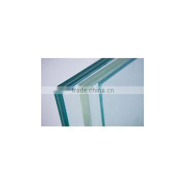flat laminated glass for building