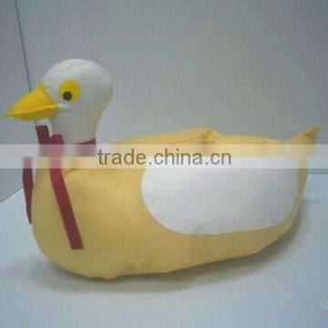 Yellow duck kids tissue box