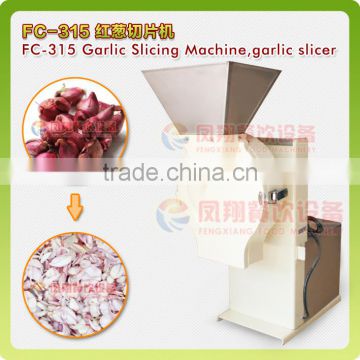 FC-315 the hot seals garlic slicer machine ,ginger slicing machine,shallot slicer potato slicer with high efficiency