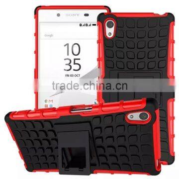 For SONY XPERIA Z5 DU Z5 E6603 E6633 Armor CASE Heavy Duty Hybrid Rugged TPU Impact Kickstand Hard ShockProof CASE OUT DOOR CASE photo-2