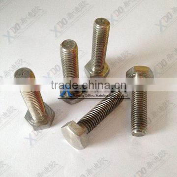 alloy X- 750 / GH 4145 alloy718 / GH4169 stainless steel fasteners hex bolt