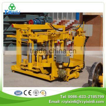 QT40-3A Concrete Mobile Hollow Block Making Machine photo-2