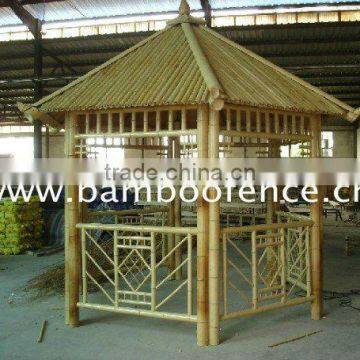 natural bamboo gazebo and pavilion