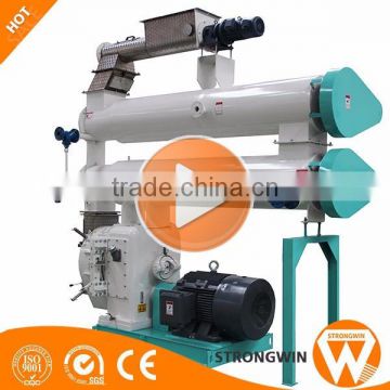 Hot sale China Strongwin goat fodder making factory livestock animal feed pellet milling machine