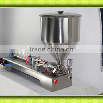 Soft tube filling machine for peanut butter