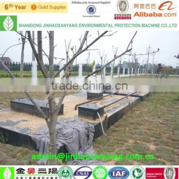 School integrated domestic waste water treatment device