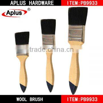 Bulk wall paint brush China supplier wooden soft bristles paint brush set