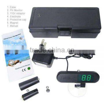 LCD Display pH Aquarium Monitor 0~9.9 Range Auto Buffer Recognition +/-0.1pH Accuracy photo-2