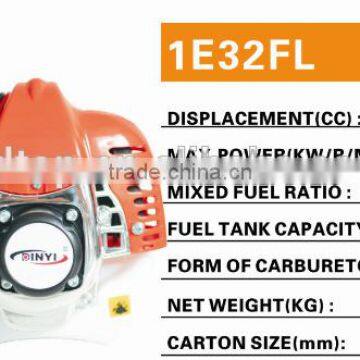 2015 new style 1E32FL 2 stroke gasoline /petrol engine for garden/agricultural/brush cutter