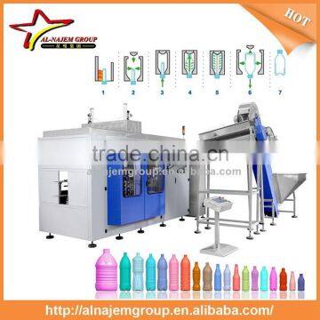 Automatic used pet bottle blowing machine