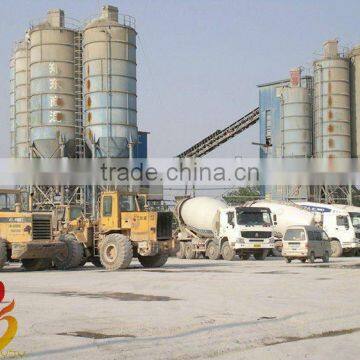 Computer-controlled HZS50 concrete mixing plant,batching plants