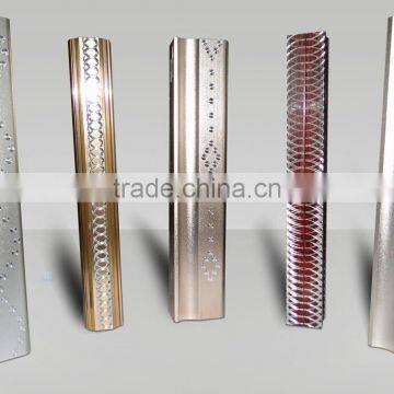 new design ! stairs trims aluminum profile with beautiful color anodized