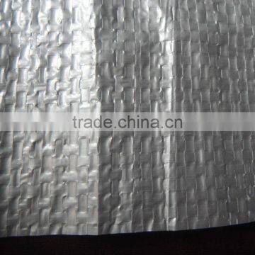 100% PP White Scrim woven/ polypropylene woven menbrane/ fabric sheets geotextiles