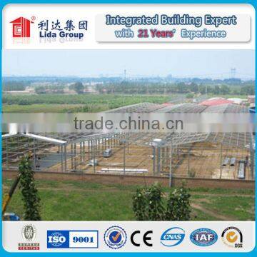 Low Price Galvanized Steel Structure Prefabricated Warehouse With Frame Use Life 50 Years photo-2