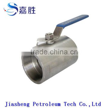 Factory Supply 2-PC Stainless Steel Threaded Ball Valve