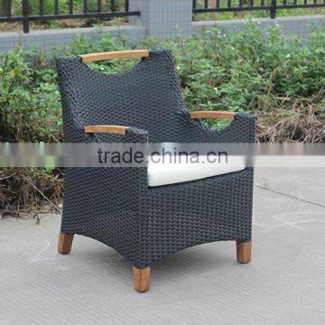 Современный наружныйrattan обеденный набор из плетеной виноградной лозы photo-6