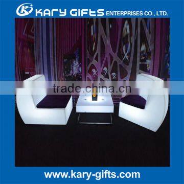 Outdoor Event Led Furniture Home and Garden Led Light Bar Table and Chairs photo-3