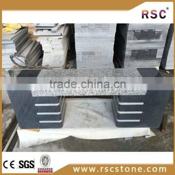 Cheap Granite Headstone Polished Benches With Back photo-6