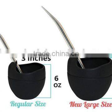 Silicone Yerba Mate Cup,Silicone Yerba Mate Gourd With Bombilla photo-4