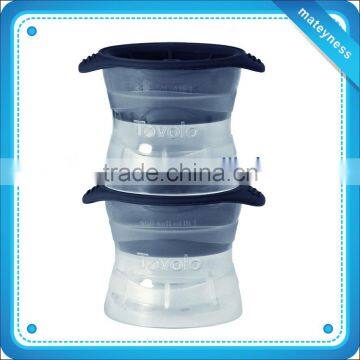 Set of 2 Round Shapes Silicone Sphere Ice Molds photo-2