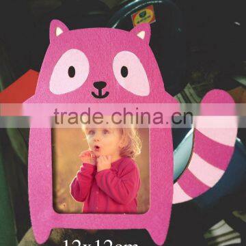 Cute wooden photo frame wholesale