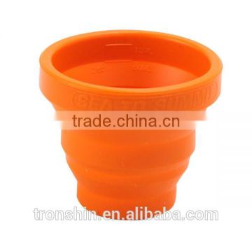 75ml Silicone collapsible cups/silicone folding cups