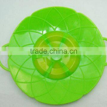4 Colors Micowave Safe Pot Lid Silicone Spill Stopper photo-3