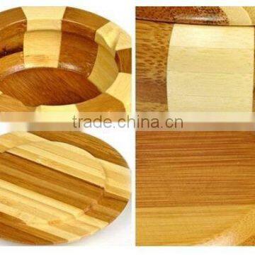 Custom Round Bamboo Ashtray photo-4