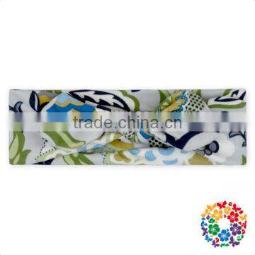 Baby Girls New Print Rabbit Ear Headband Knotted Headband Hair Accessories photo-3