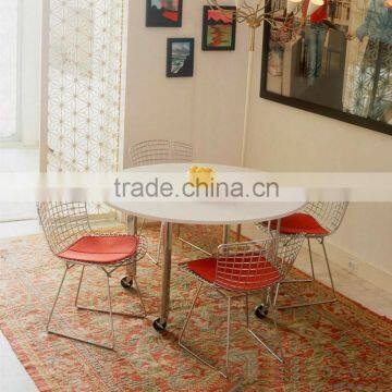 Modern Wire Chair Metal Base photo-6