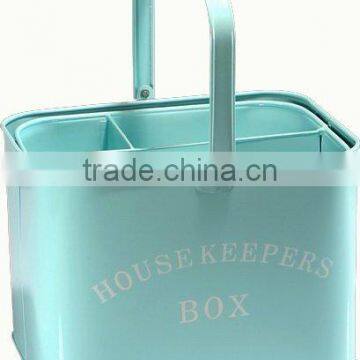 Metal Storage Box Metal Laundry and Housekeepers Storage Box photo-2
