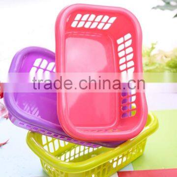 Houseware Small Size Plastic Basket Storage/plastic Storage Basket photo-3