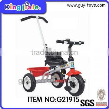 palstic kids double seat tricycle