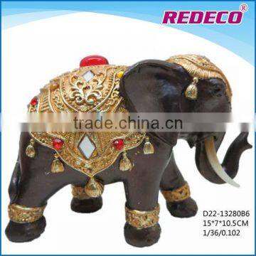 Polyresin elephant ornament