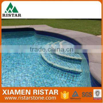 G654 granite floor tiles for the swimming pool coping