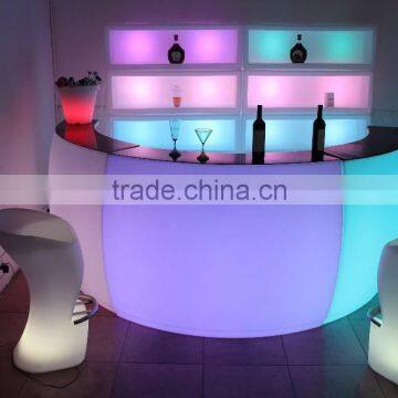 Round Led Bar Table, Led Bar Furniture, Led Bar Counter photo-3