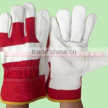 Cow Leather Gloves Work Gloves Cow Split Working Arc-welder's Glove photo-4